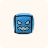 Blue Devil Geometry Dash Plush