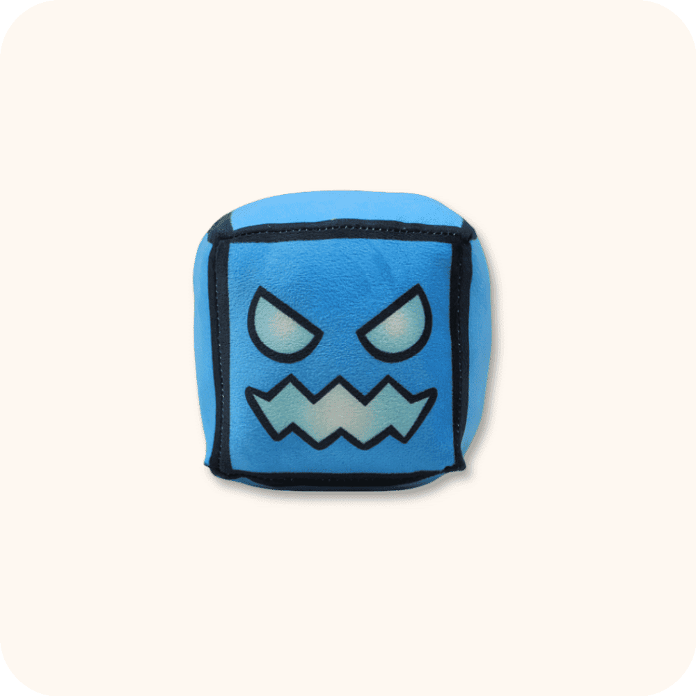 Blue Devil Geometry Dash Plush Blue Devil Geometry Dash Plush