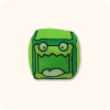 Cube Geometry Dash Plush