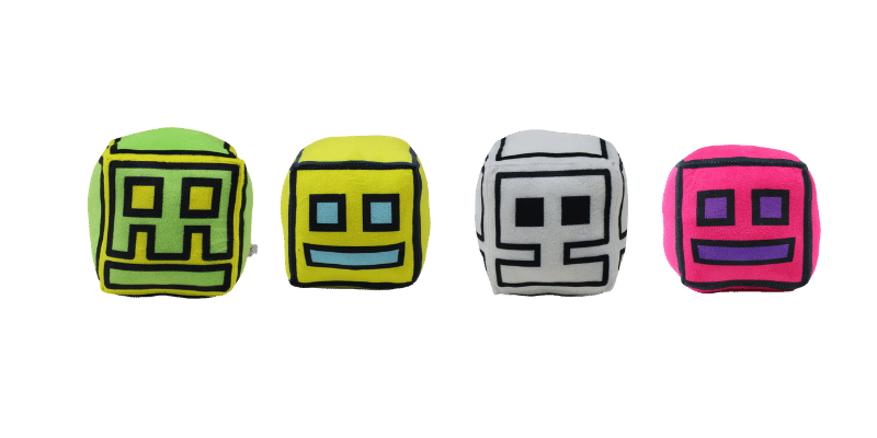 Geometry Dash Plush Merch