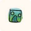 Green Panic Geometry Dash Plush