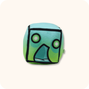 Green Panic Geometry Dash Plush