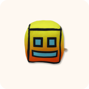 Orange Geometry Dash Plush
